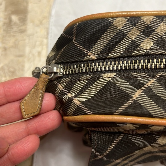 Burberry London Black Nova Check Sling Bag - Picture 9 of 12